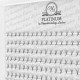 Abanicos para extensión de pestañas PLATINUM 6D 0,07, curvatura C, 7–14 mm