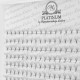Пучки для наращивания ресниц PLATINUM 7D 0.05 Изгиб C 7–14 мм