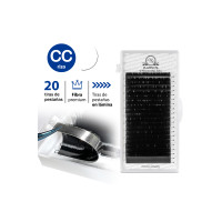 PLATINUM / 20 líneas / mezcla rizo CC / grosor 0,07 / longitud 7–12 mm