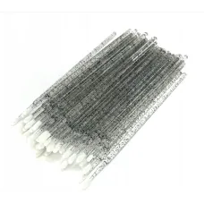 Microbrush para pestañas 100 uds. negro con brillo