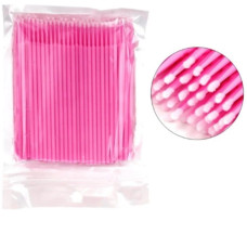 Microcepillos para pestañas – 100 uds (rosa)