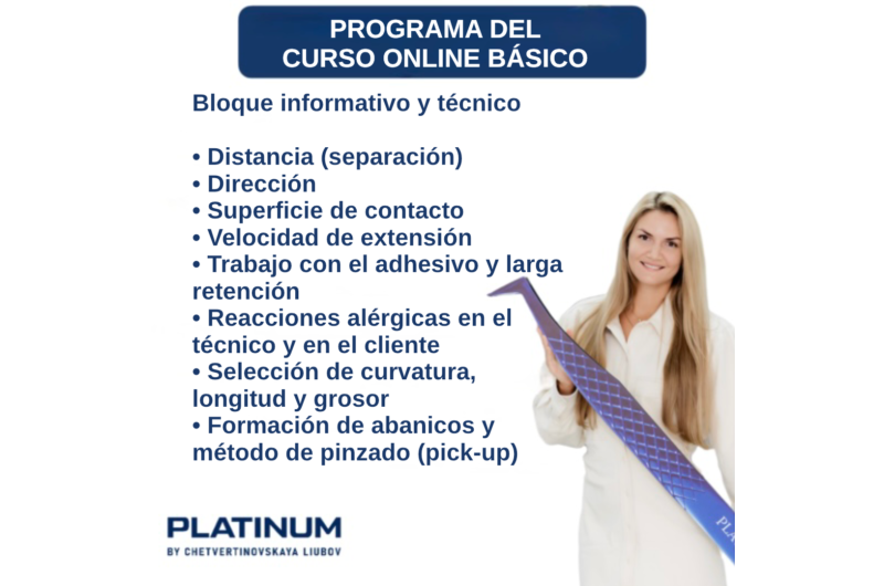 Kit inicial para lashmaker Premium + curso básico online de regalo.