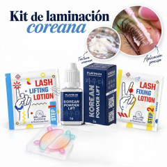 Kit para laminación de pestañas coreana