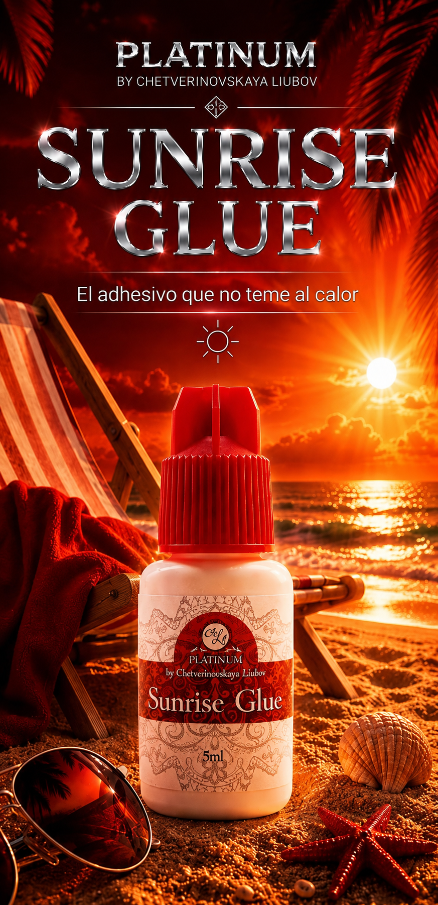 Pegamento de verano, pegamento Sunrise.