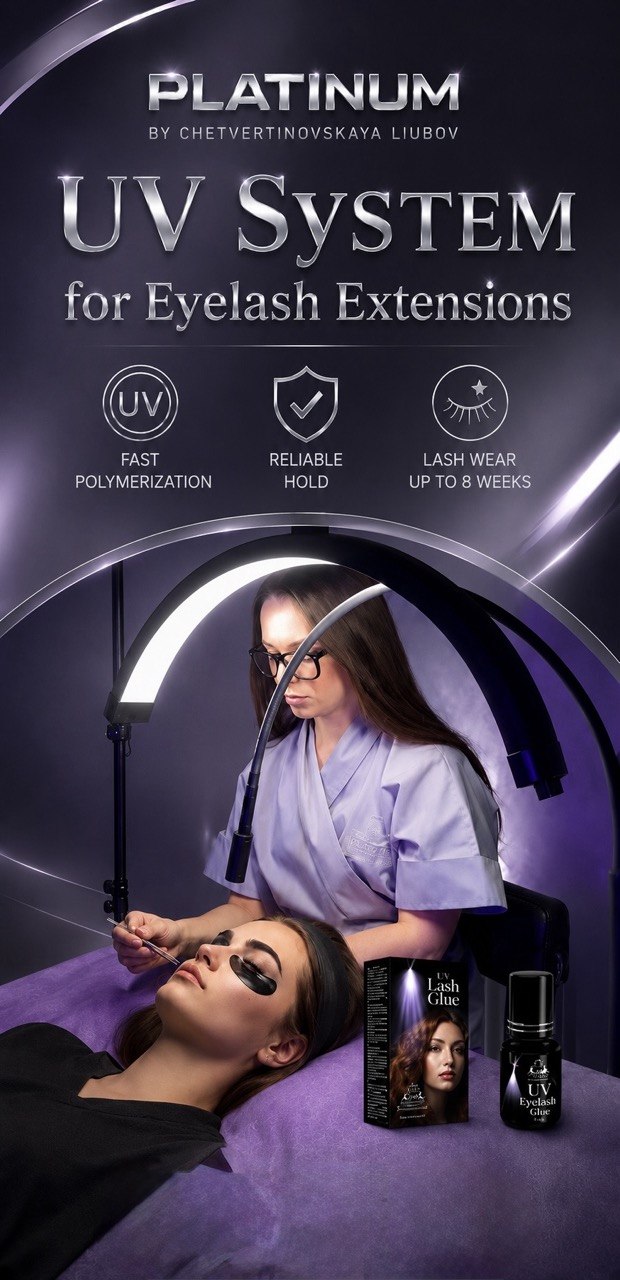 UV system for professional eyelash extensions.